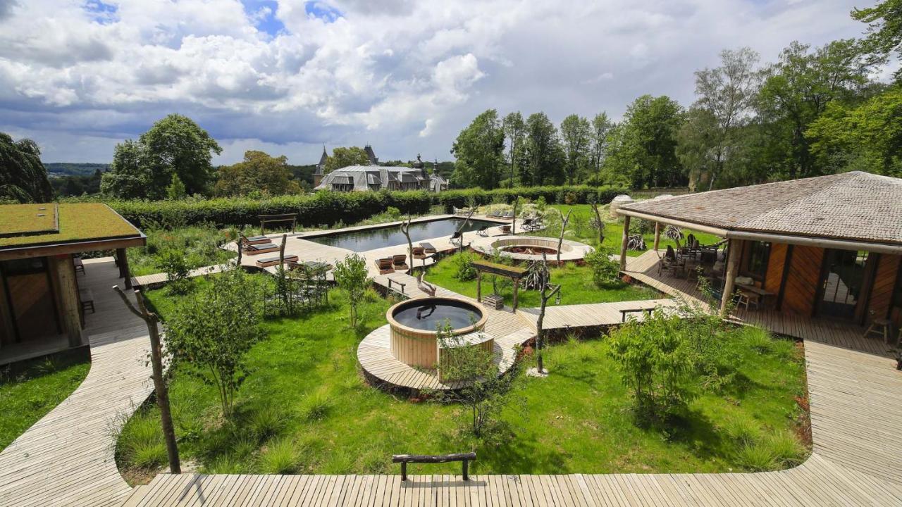 Domaine De Ronchinne - Maison Du Jardinier Maillen Exterior foto
